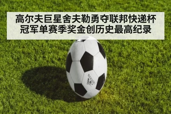 高尔夫巨星舍夫勒勇夺联邦快递杯冠军单赛季奖金创历史最高纪录